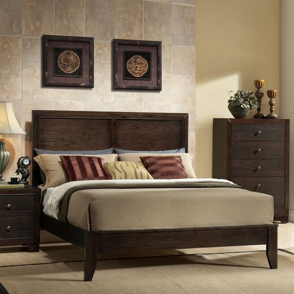 Madison Queen Bed - Espresso Finish