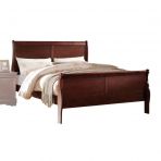 Louis Philippe Full Bed Cherry Finish