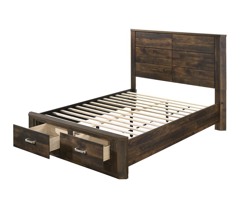 Elettra Eastern King Bed with storage