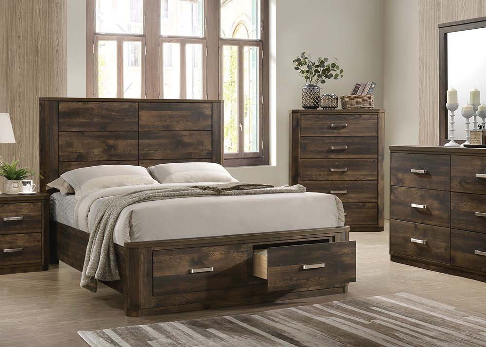 Elettra Eastern King Bed with storage