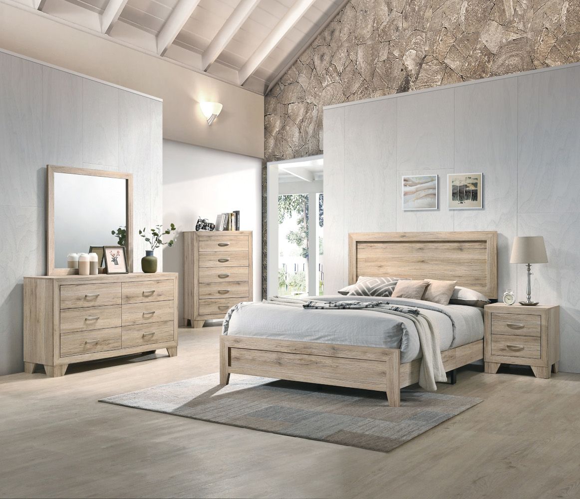 5 Piece Miquell Queen Bed Bedroom Set