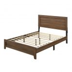 Miquell Queen Bed Oak Finish