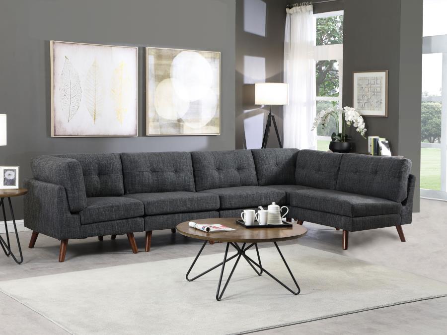 Churchill 5-piece Upholstered Modular Sectional