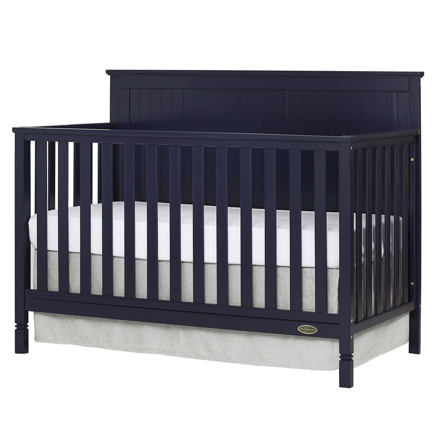 ** Alexa 5 in 1 Convertible Crib Navy**