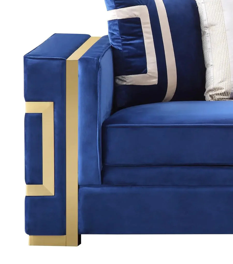 Lawrence Transitional 2 Piece Set in Navy Fabric