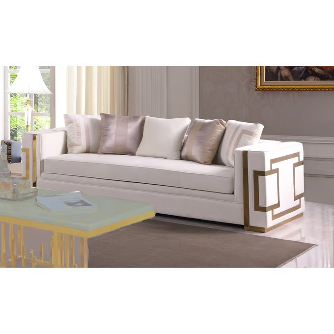 Lawrence Transitional 2 Piece Set in Cream Fabric