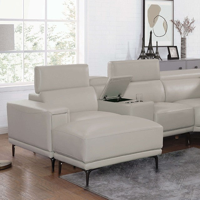 BREKSTAD J-SHAPED SECTIONAL