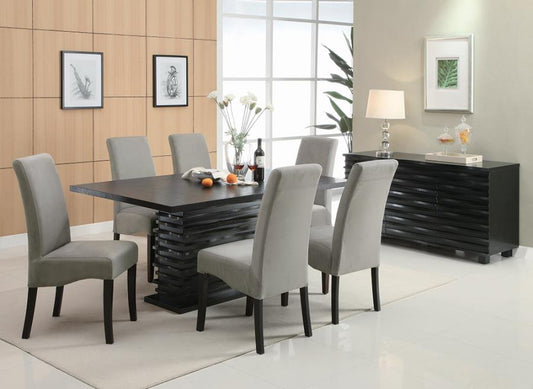 Stanton 5-piece Dining Set Black and Grey