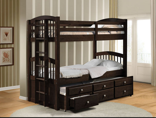 Micah Twin/Twin Bunk Bed & Trundle
