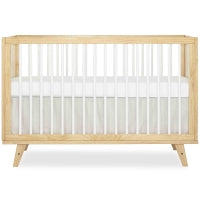Carter 5 in 1 Full Size Convertible Crib - Natural & White